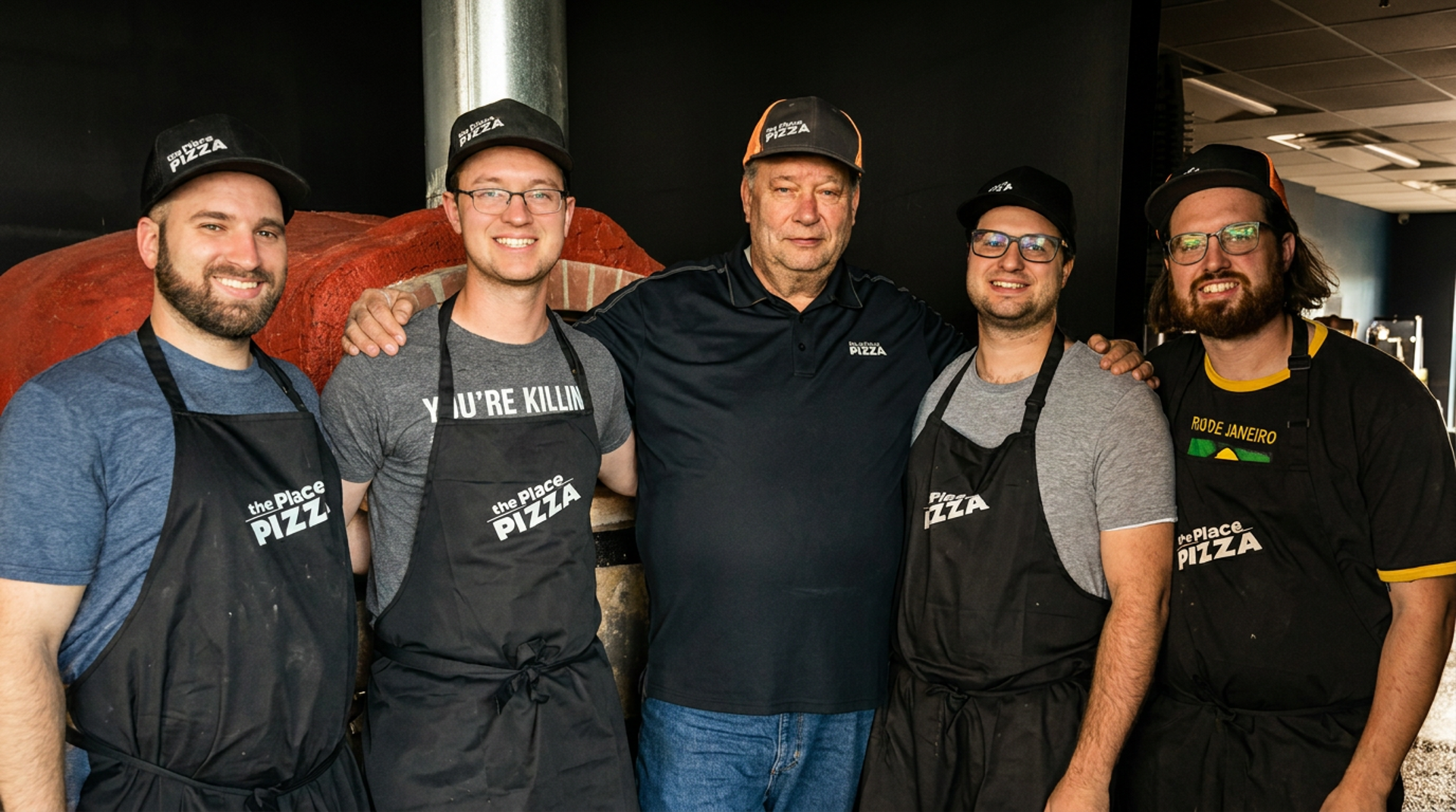 Wood-fired pizza on North Redwood